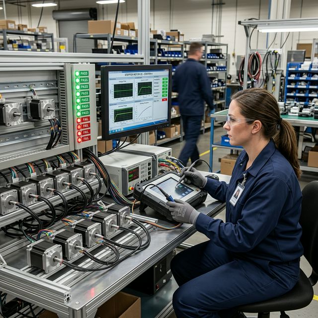 Automated QC testing station