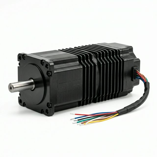 High torque NEMA 23 stepper motor long body